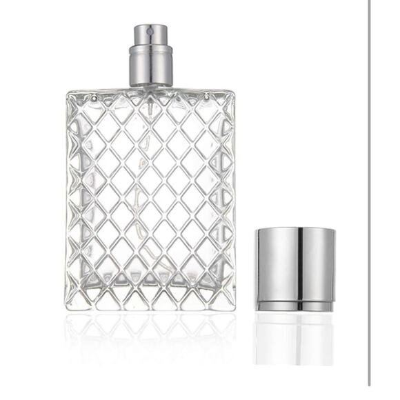 100ml Clear Glass Spray Bottle Refillable Perfume atomizer Bottle - Picture 3 of 5